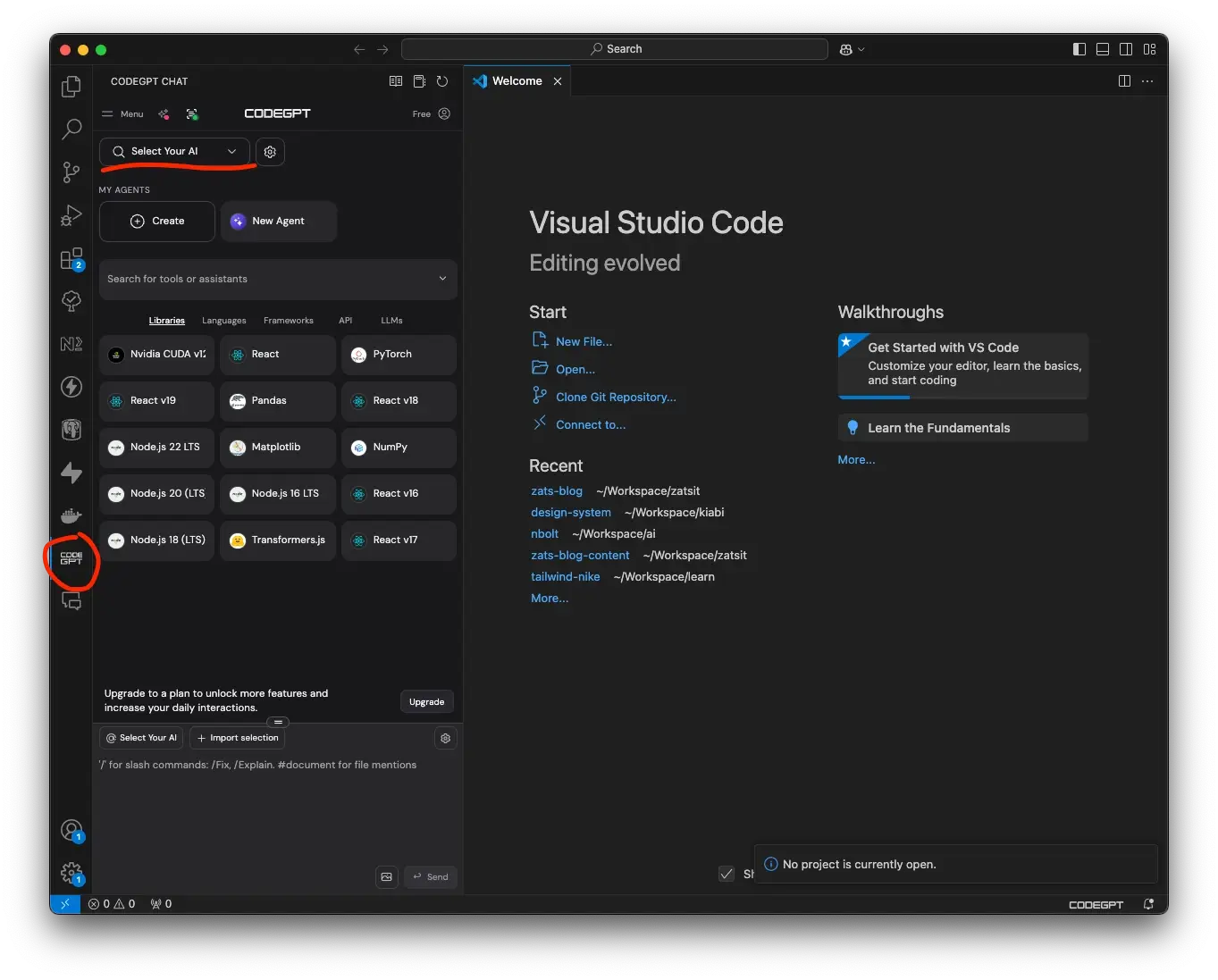 VSCode - Configurer l’extension CodeGPT
