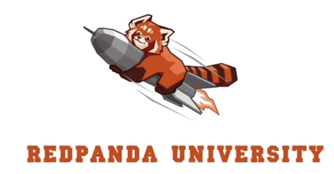 redpanda chevauchant un missile